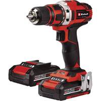 Cordless Drill/Driver Kit, Lithium-Ion, 18 V, 1/2" Chuck, 354 in-lbs Torque Southpoint Industrial Supply