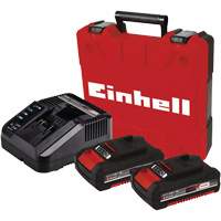 Ensemble perceuse &agrave; percussion professionnelle sans fil, Mandrin 1/2", 18 V Southpoint Industrial Supply