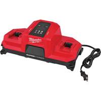 M18 Dual Bay Simultaneous Super Charger with 4 Point Mounting, 18 V, Lithium-Ion Southpoint Industrial Supply