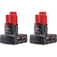 Batteries M12 REDLITHIUM XC 4.0, Lithium-ion, 12 V, 4 Ah Southpoint Industrial Supply