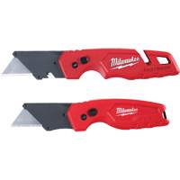2-Piece FASTBACK Folding Utility Knife Set, Plastic Handle Southpoint Industrial Supply