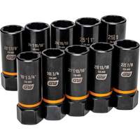 Jeu de douilles d'extraction Bolt Biter, 10 Mcx, Chocs, Prise de 1/2", Profond Southpoint Industrial Supply