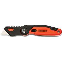 Couteau utilitaire pliant, 1" lame, lame en Acier, poign&eacute;e en Aluminium Southpoint Industrial Supply