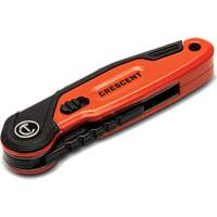 Couteau utilitaire pliant, 1" lame, lame en Acier, poign&eacute;e en Aluminium Southpoint Industrial Supply