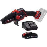 Scie &agrave; chaîne d'&eacute;lagage compacte sans fil avec batterie 2,5 Ah et ensemble de d&eacute;part de chargeur, 6", &agrave; pile, 18 V Southpoint Industrial Supply