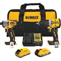 Ensemble de perceuse-visseuse sans fil et sans balais de premi&egrave;re qualit&eacute; XR, 20 V Southpoint Industrial Supply