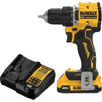 Ensemble visseuse-perceuse sans fil et sans balai ATOMIC COMPACT SERIES, Lithium-ion, 20 V, Mandrin 1/2" Southpoint Industrial Supply