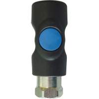 Raccord industriel rapide TOPQUIK S1, Composite en polyester/Acier inoxydable, 1/4", NPT femelle, 174 PSI Southpoint Industrial Supply