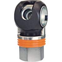 Raccord industriel rapide TOPQUIK SC, Acier nickel&eacute;, 1/2", NPT femelle, 359 PSI Southpoint Industrial Supply