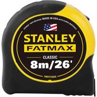 FATMAX&reg; Tape Measure, 1-1/4" x 26'/8 m, Imperial & Metric Graduations Southpoint Industrial Supply