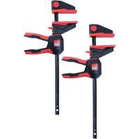 One-Hand Bar Trigger Clamps with 360° Rotating Handle Set, 12" (304.8 mm) Southpoint Industrial Supply