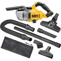 Cordless Dry Hand Vacuum, 20 V, 0.18 gal. Capacity Southpoint Industrial Supply