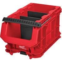 PACKOUT Compact Crate, 15-1/2" x 9-1/2" x 8-3/4", Black/Red Southpoint Industrial Supply