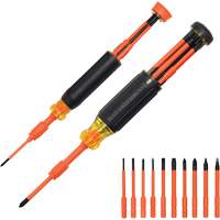 Ensemble de tournevis isol&eacute;s autoverrouillants 10-en-2 Southpoint Industrial Supply