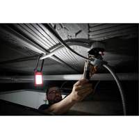Baladeuse magn&eacute;tique rechargeable &agrave; profil bas, DEL, 100/250/500 lumens, Boîtier en Plastique/Aluminium Southpoint Industrial Supply
