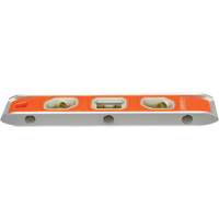 Glo-View&reg; Torpedo Level, 9" L, Aluminum, 3 Vials, Magnetic Southpoint Industrial Supply
