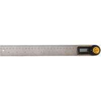Digital Angle Locator & Ruler, 11" L, Stainless Steel, 1/32" Graduations Southpoint Industrial Supply