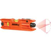 Torpedo Laser Level, 7" L, Plastic, 3 Vials, Magnetic Southpoint Industrial Supply