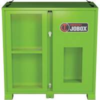 Onsite PPE Storage Cabinet, Steel, High-Visibility Lime Green Southpoint Industrial Supply