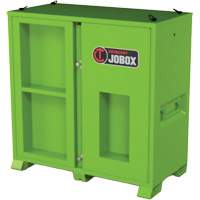 Onsite PPE Storage Cabinet, Steel, High-Visibility Lime Green Southpoint Industrial Supply