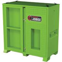 Ventilated Onsite PPE Storage Cabinet, Steel, High-Visibility Lime Green Southpoint Industrial Supply