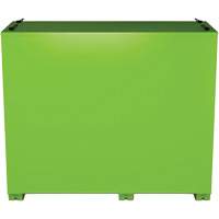 Ventilated Onsite PPE Storage Cabinet, Steel, High-Visibility Lime Green Southpoint Industrial Supply