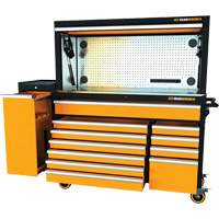 MEGAMOD Master Mechanics Tool Set in Premium Modular Foam Trays with Tool Storage & Shop Equipment, 1331 Pieces Southpoint Industrial Supply