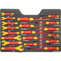 Jeu d'outils VDE isol&eacute;s, 1000 V, 39 M Southpoint Industrial Supply