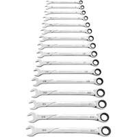 Jeu de cl&eacute;s 120XP Universal Spline XL, Combinaison &agrave; cliquet, 16 morceaux, M&eacute;trique Southpoint Industrial Supply