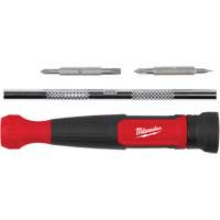 4-in-1 Precision 1/4" Drive Multi-Bit Screwdriver, 5-3/4" L, Cushion Grip Handle Southpoint Industrial Supply