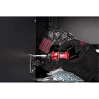 8-in-1 Compact Ratcheting 1/4" Drive Multi-Bit Driver, Cushion Grip Handle Southpoint Industrial Supply