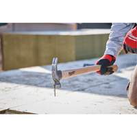 Milled Face Framing Hammer, 23 oz., Wood Handle Southpoint Industrial Supply