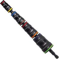 9-in-1 Flip Socket Set, 5 Pcs, Impact, 1/4" Drive Size, Short Southpoint Industrial Supply