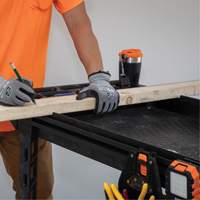 Chariot utilitaire MODbox, 0 tiroirs, 44-63/100" lo x 25-1/2" la x 39" h, Noir Southpoint Industrial Supply