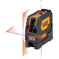 Niveau laser &agrave; croix rouge &agrave; autonivellement, avec point &agrave; plomb rouge Southpoint Industrial Supply