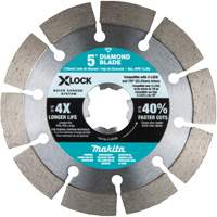 Lame diamant segment&eacute;e X-LOCK pour la coupe de maçonnerie Southpoint Industrial Supply