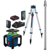 Ensemble laser vertical/horizontal &agrave; faisceau vert 18 V avec coffret de transport, 2000' (609,6 m), 630-670 N.m Southpoint Industrial Supply