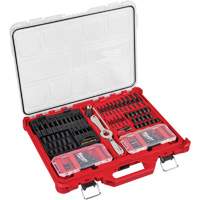 Jeu de tarauds et fraises m&eacute;triques & SAE PACKOUT avec poign&eacute;e HEX-LOCK 2-en-1, 107 Morcea Southpoint Industrial Supply