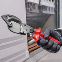 Ratcheting Cable Cutters with Comfort Grip, 10" Southpoint Industrial Supply