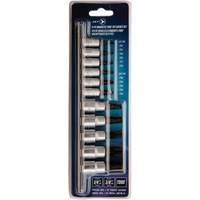 Magnetic Bit Socket Set JMTB-11, Torx&reg;, 1/4"/3/8" Drive, 11 Pcs Southpoint Industrial Supply