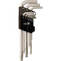 Magnetic Ball Nose Hex Key Set JMHK-9M, 9 Pcs., Metric Southpoint Industrial Supply