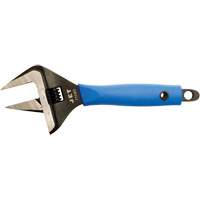 Wide Jaw Adjustable Wrench, 10" L, 2-11/32" Max Width Southpoint Industrial Supply