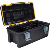 Boîte &agrave; outils &eacute;tanche &agrave; l'eau, 23" la x 12" p x 23" h, Noir/Jaune Southpoint Industrial Supply