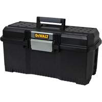 Boîte &agrave; outils One-Touch, 24" la x 11-2/5" p x 24" h, Noir Southpoint Industrial Supply