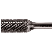 Fraise cylindrique en carbure &agrave; double coupe, 3/8" dia., 1/4" Tige, 3/4" Prof. de la coupe Southpoint Industrial Supply