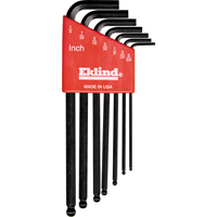 Balldrive L-Style Hex Key Set, 7 Pcs. Southpoint Industrial Supply