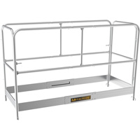 Mobile Work Scaffolding - Maxi Square Aluminum Scaffolding Accessories, Guard Rail, 30" W x 41-1/2" H VC204 | Southpoint Industrial Supply