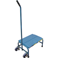 Tilt-N-Roll Step Stands, 1 Step(s), 16" L x 29" W x 12" H, 300 lbs. Capacity VC335 | Southpoint Industrial Supply