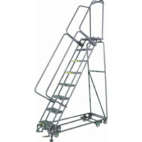 All Directional Ladders, 6 Steps, 24" Step Width, 60" Platform Height, Steel VC402 | Southpoint Industrial Supply