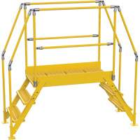 Crossover Ladder, 78-1/2" Overall Span, 30" H x 48" D, 24" Step Width VC444 | Southpoint Industrial Supply
